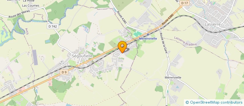 localisation de l'entreprise MADAME KELLY DAGONIA  SEGOUFIELLE