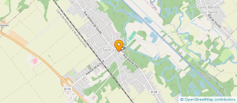 localisation de l'entreprise MADAME KELLY DARDIER  SAINT-LYE