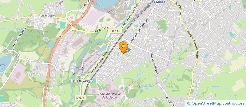 localisation de l'entreprise MADAME KELLY DARROUX à MONTCEAU-LES-MINES