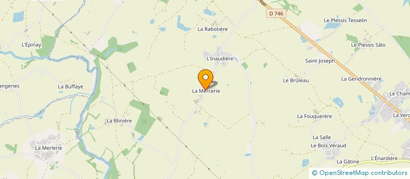 localisation de l'entreprise MADAME KELLY DENIS  RIVES DE L'YON