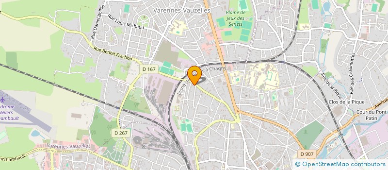 localisation de l'entreprise MADAME KELLY DUARTE PEREIRA à NEVERS