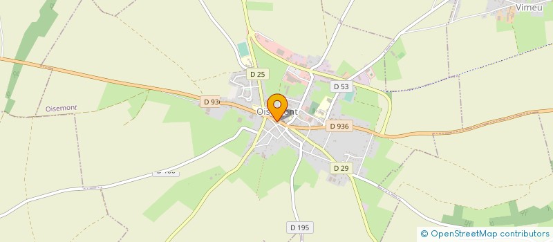 localisation de l'entreprise MADAME KELLY DUCROTOY  OISEMONT