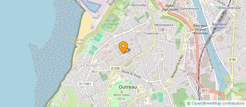 localisation de l'entreprise MADAME KELLY DUQUESNOY  LE PORTEL