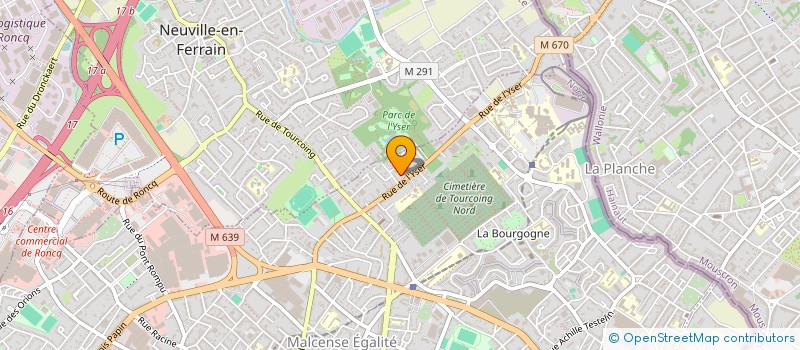 localisation de l'entreprise MADAME KELLY DUTHE  TOURCOING