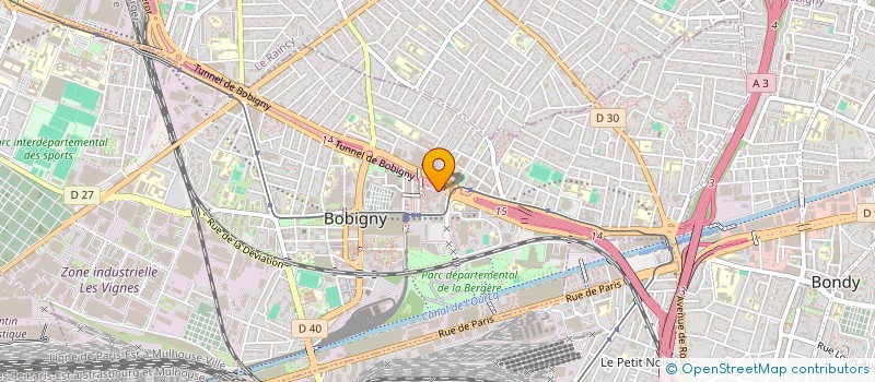 localisation de l'entreprise MADAME KELLY ENSFELDER à BOBIGNY