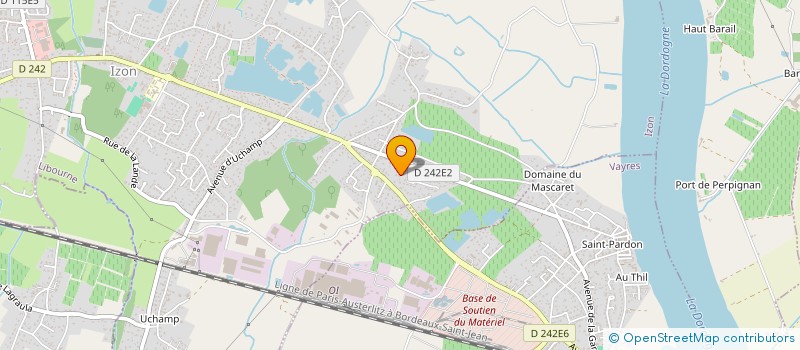 localisation de l'entreprise MADAME KELLY FARROUIL  IZON