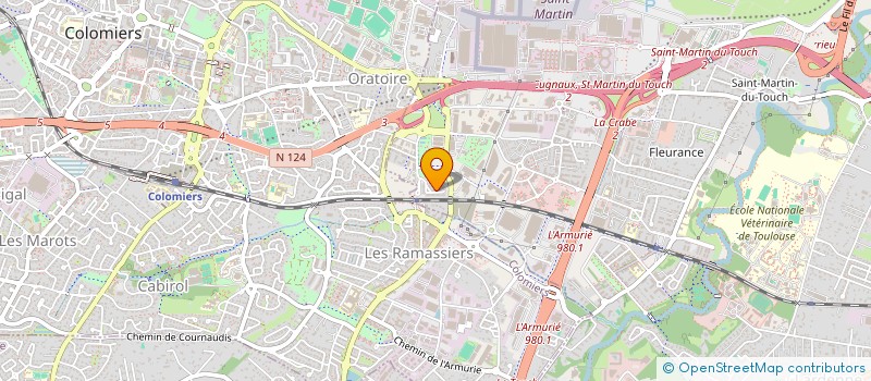 localisation de l'entreprise MADAME KELLY FAUREL à TOULOUSE