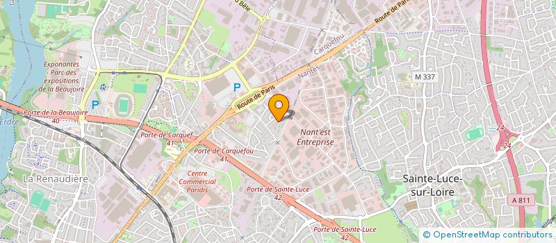 localisation de l'entreprise MADAME KELLY FELER à NANTES