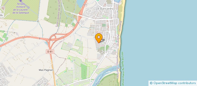 localisation de l'entreprise MADAME KELLY FLORES  LE BARCARES