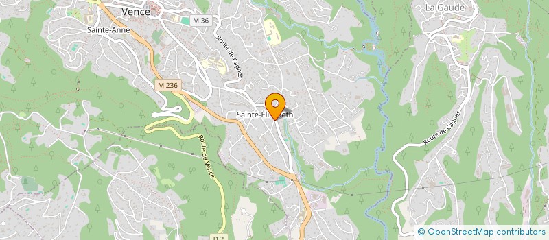 localisation de l'entreprise MADAME KELLY-FRANCE ARTERO  VENCE