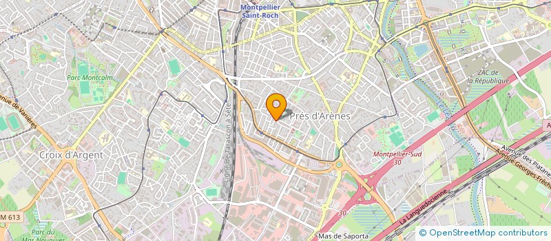 localisation de l'entreprise MADAME KELLY FREITAS à MONTPELLIER