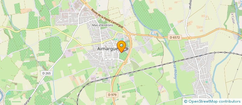 localisation de l'entreprise MADAME KELLY GUILLAUME à AIMARGUES