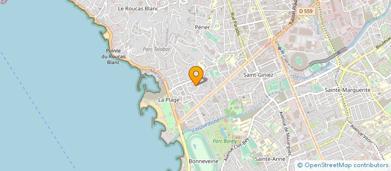 localisation de l'entreprise MADAME KELLY HALFON à MARSEILLE
