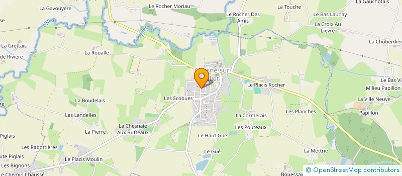 localisation de l'entreprise MADAME KELLY HOARAU  CHASNE-SUR-ILLET