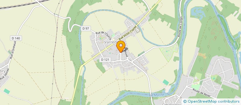 localisation de l'entreprise MADAME KELLY HOULLIER  VARREDDES