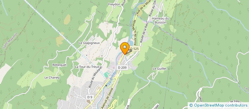 localisation de l'entreprise MADAME KELLY ILSKI  ALLEVARD