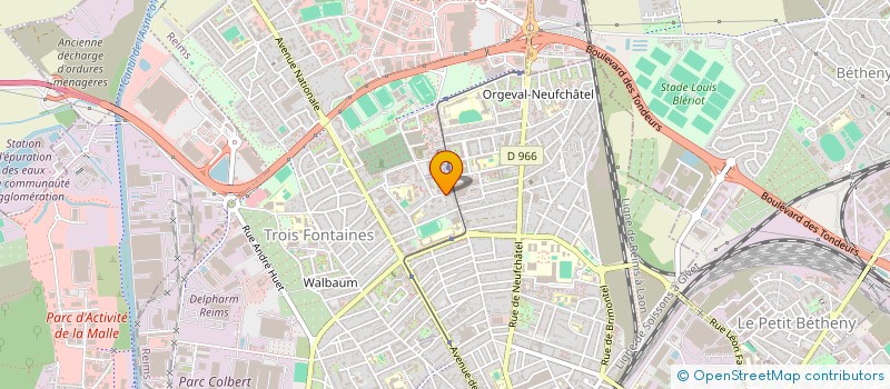 localisation de l'entreprise MADAME KELLY JOBART  REIMS