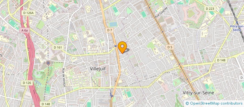 localisation de l'entreprise MADAME KELLY KHAU à VILLEJUIF