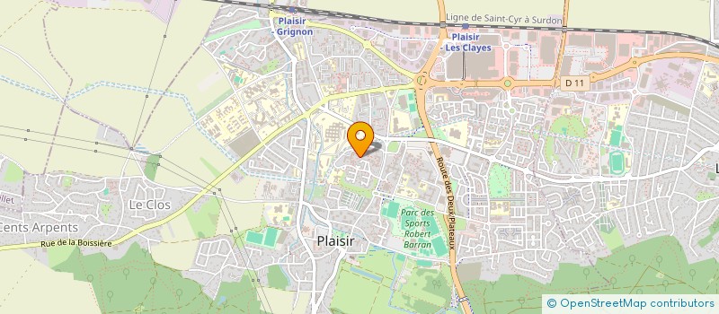 localisation de l'entreprise MADAME KELLY LAFITO  PLAISIR