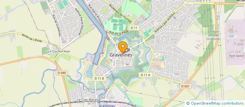 localisation de l'entreprise MADAME KELLY LAMIRANT à GRAVELINES