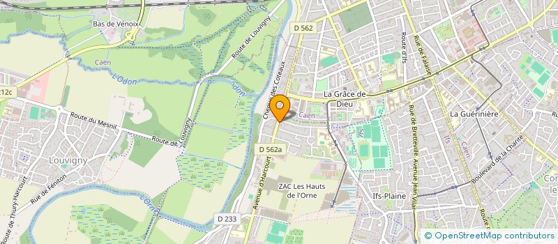 localisation de l'entreprise MADAME KELLY LEGRAND  FLEURY-SUR-ORNE