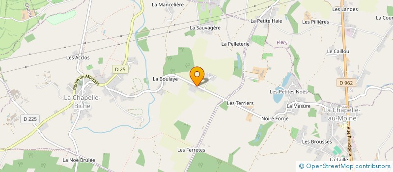 localisation de l'entreprise MADAME KELLY LEMULLOIS à LA CHAPELLE-BICHE