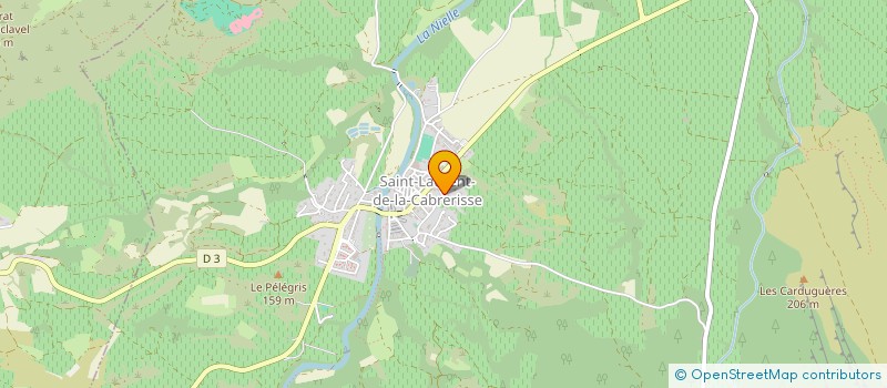 localisation de l'entreprise MADAME KELLY LERICHE  SAINT-LAURENT-DE-LA-CABRERISSE