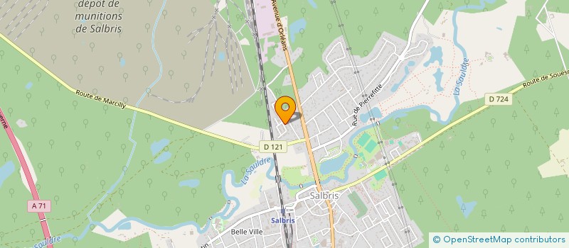 localisation de l'entreprise MADAME KELLY LERICHE  SALBRIS