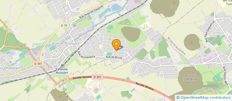 localisation de l'entreprise MADAME KELLY LIENARD  CALONNE-RICOUART