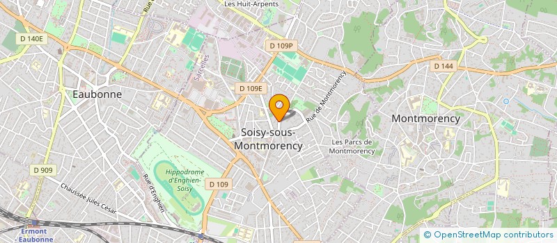 localisation de l'entreprise MADAME KELLY LIMA  SOISY-SOUS-MONTMORENCY