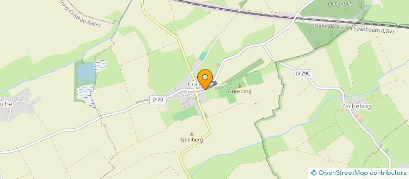 localisation de l'entreprise MADAME KELLY LOETSCHER  CONTHIL