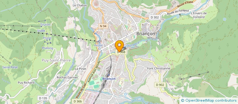 localisation de l'entreprise MADAME KELLY LOMBARDI  BRIANCON