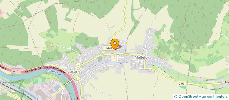 localisation de l'entreprise MADAME KELLY LOUIS  CUSTINES