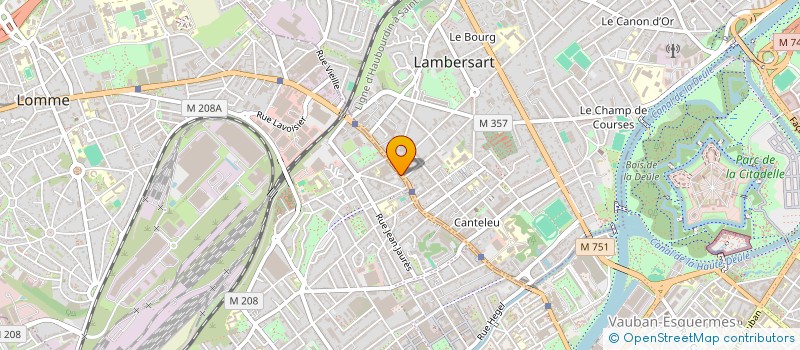 localisation de l'entreprise MADAME KELLY LOYEZ à LILLE