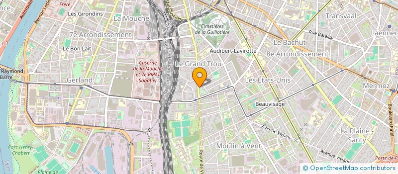 localisation de l'entreprise MADAME KELLY LUKOMBO  LYON