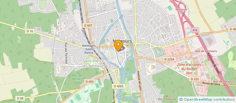 localisation de l'entreprise MADAME KELLY MAILLE  NEMOURS