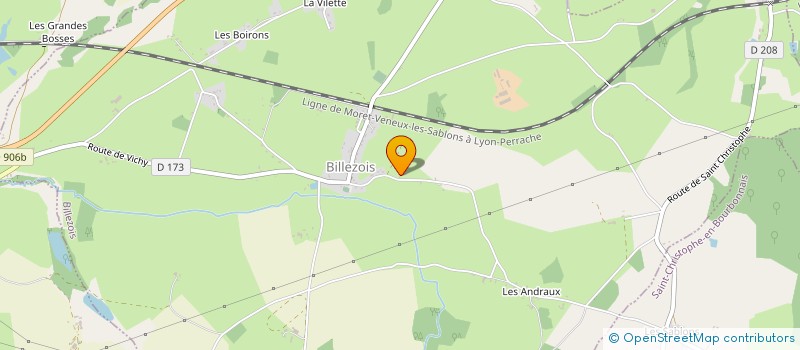 localisation de l'entreprise MADAME KELLY MARCELINO  BILLEZOIS