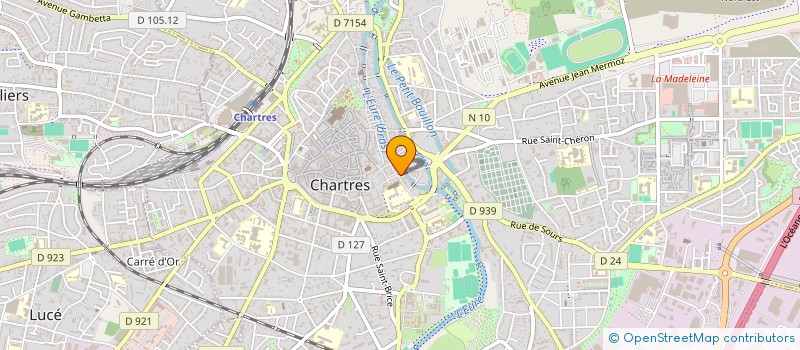 localisation de l'entreprise MADAME KELLY MARTIN à CHARTRES