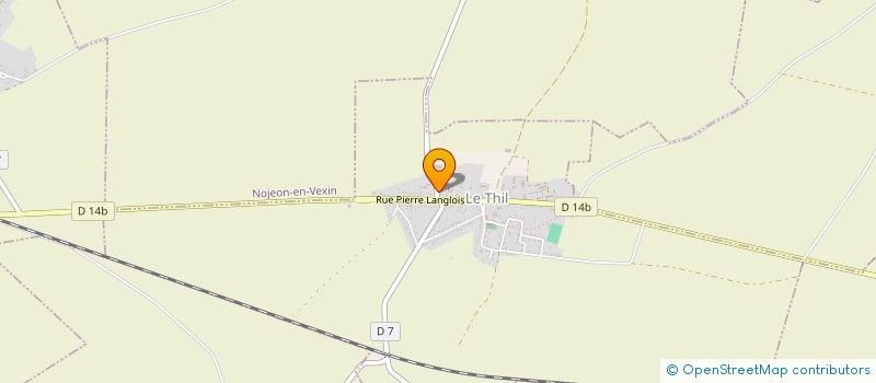 localisation de l'entreprise MADAME KELLY MASSINGER  LE THIL