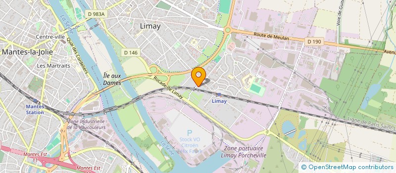 localisation de l'entreprise MADAME KELLY MAU  LIMAY