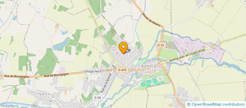 localisation de l'entreprise MADAME KELLY MILLET  BLETTERANS