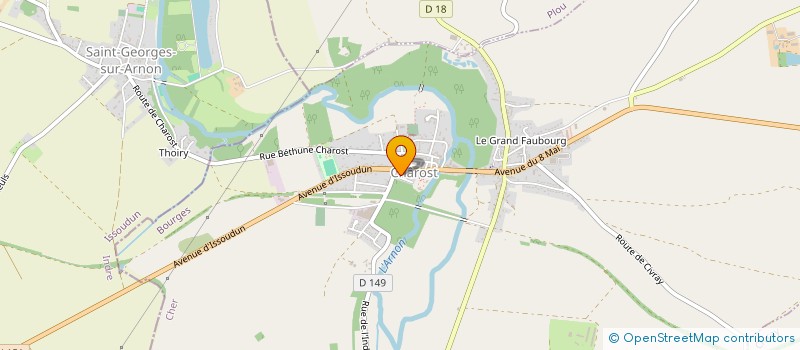 localisation de l'entreprise MADAME KELLY MONTAROU  CHAROST