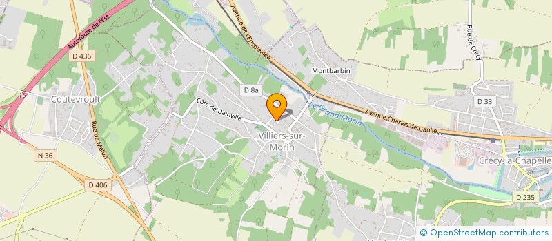 localisation de l'entreprise MADAME KELLY MOSSON  VILLIERS-SUR-MORIN