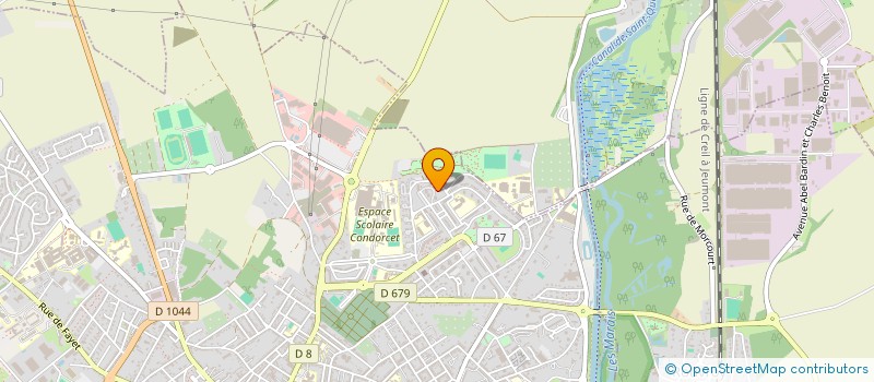 localisation de l'entreprise MADAME KELLY MOUTARDE-COURTOIS à SAINT-QUENTIN