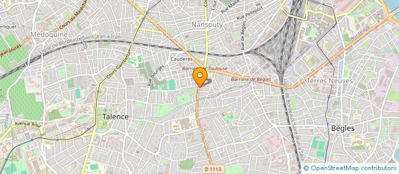 localisation de l'entreprise MADAME KELLY NEVEU  BORDEAUX