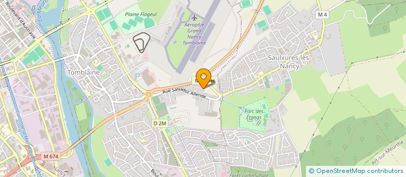 localisation de l'entreprise MADAME KELLY OSTER  TOMBLAINE