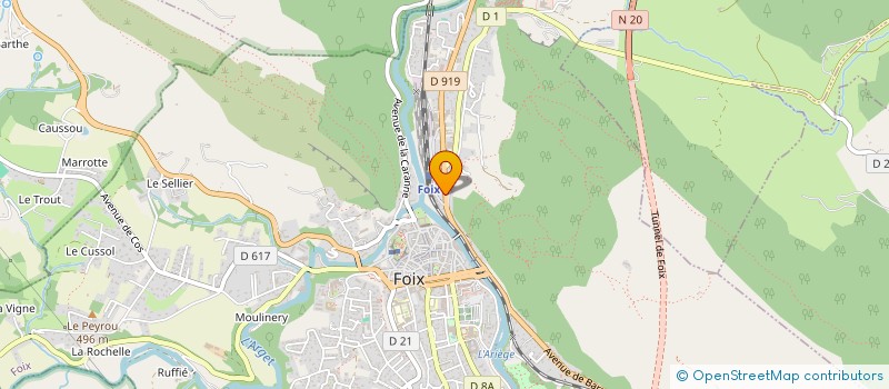 localisation de l'entreprise MADAME KELLY PADOAN à FOIX