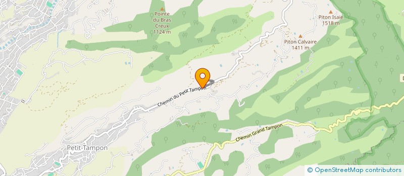 localisation de l'entreprise MADAME KELLY PAYET  LE TAMPON