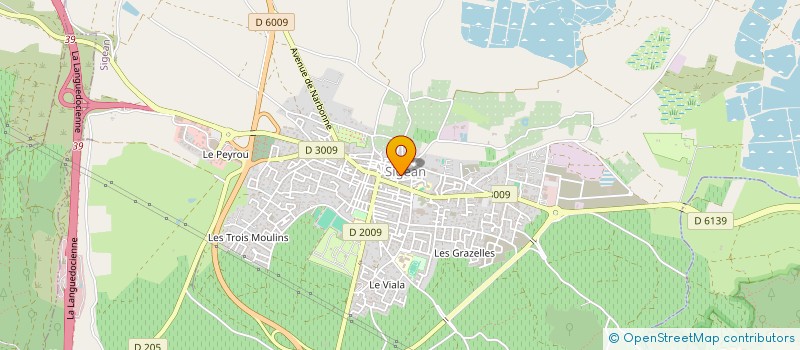 localisation de l'entreprise MADAME KELLY PERRIN  SIGEAN