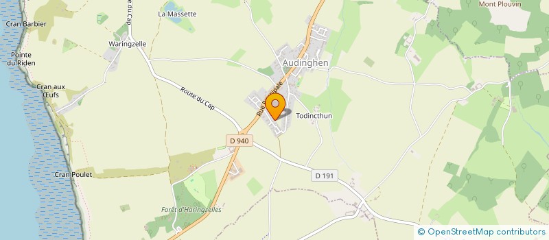 localisation de l'entreprise MADAME KELLY PIERRU  AUDINGHEN